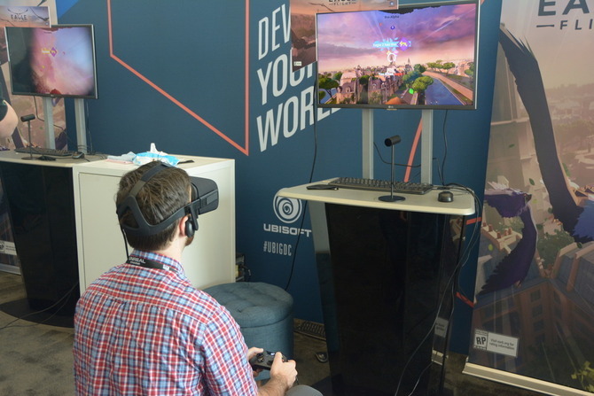 【GDC 2016】ユービーアイが手掛けるVRゲーム『Eagle Flight』を体験―鷲となり空の王者をめざせ