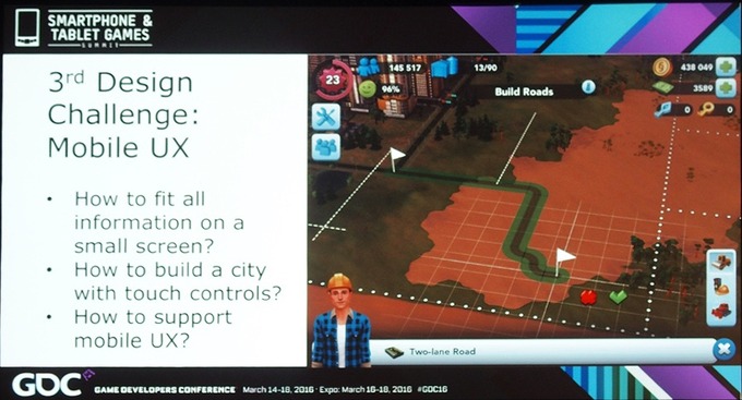 【GDC2016】PCからモバイルへの移行、『SimCity BuildIt』はなぜ成功したのか