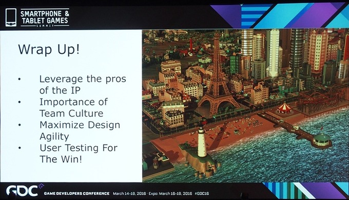 【GDC2016】PCからモバイルへの移行、『SimCity BuildIt』はなぜ成功したのか