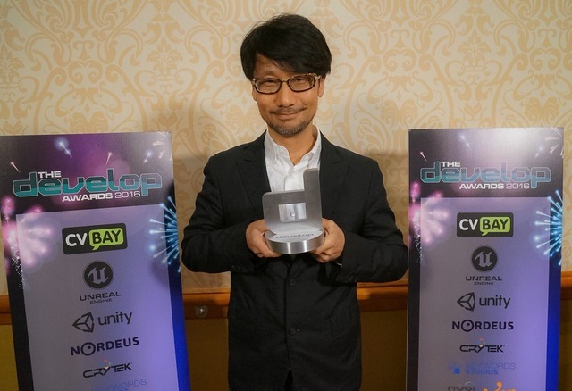 小島秀夫監督、「Develop Awards 2016」レジェンダリー賞を受賞