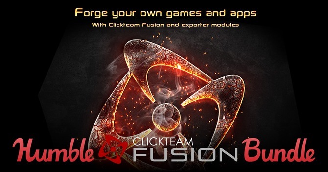 総額約10万円のツールが格安に！「Humble Clickteam Fusion Bundle」開始―3万円のデベロッパー版も付属