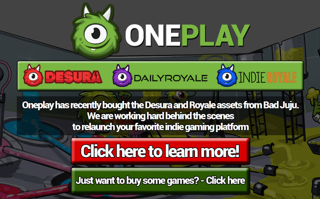 ゲーム配信サービス「Desura」「IndieRoyale」がOnePlayにより買収、復活へ