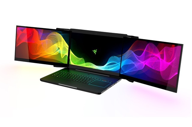 Razerの3画面ノートPC「Project Valerie」が盗難被害、産業スパイの可能性も