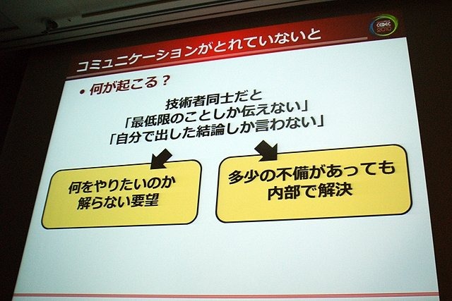 CEDEC 2010、「NUライブラリが結ぶ“絆”〜NARUTO ナルト〜 ナルティメットストーム開発秘話〜」と題したセッションが行われました。