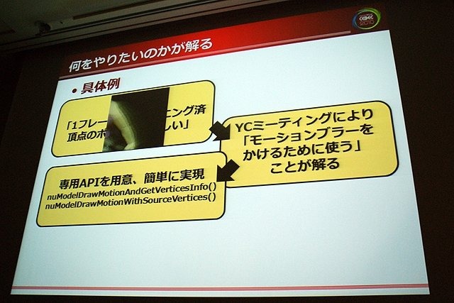 CEDEC 2010、「NUライブラリが結ぶ“絆”〜NARUTO ナルト〜 ナルティメットストーム開発秘話〜」と題したセッションが行われました。