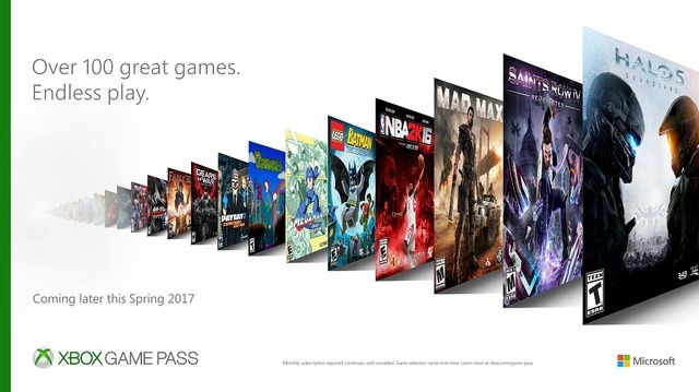 定額サービス「Xbox Game Pass」海外で6月開始―Goldメンバーは5月24日より