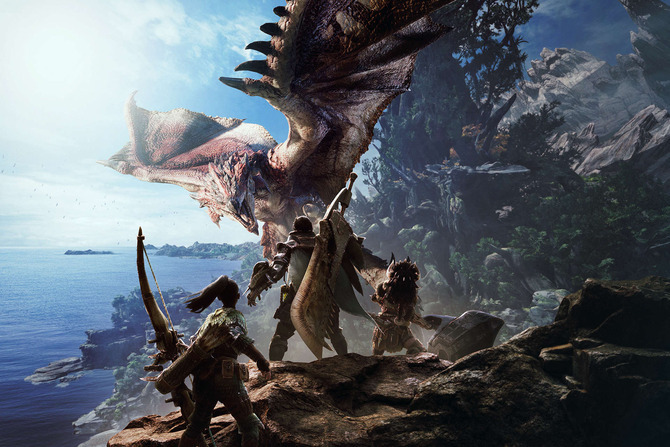 PS4『モンスターハンター：ワールド』エリア制を廃してシームレスに！ ─最新情報を綴る公開生放送も