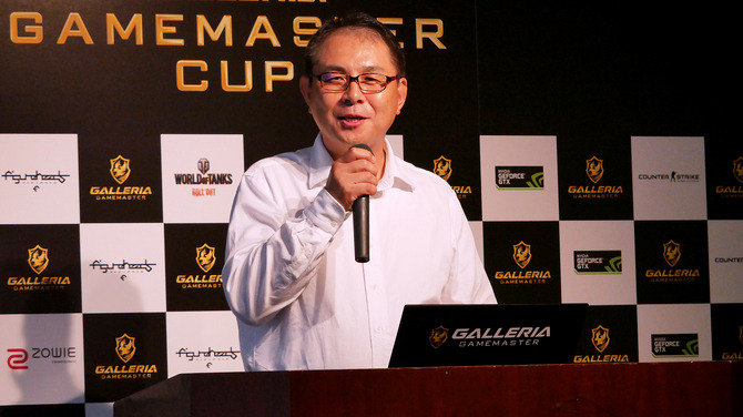 賞金総額500万円の新たなe-Sports大会「GALLERIA GAMEMASTER CUP」開催発表―種目は『CS:GO』『WoT』『フィギュアヘッズ』