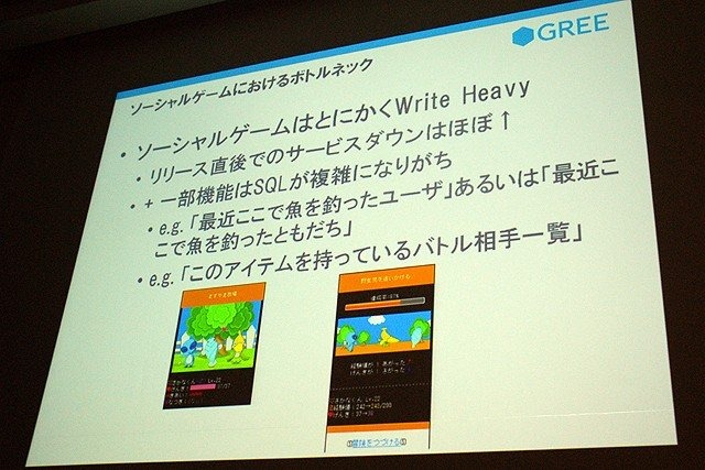 急成長を遂げているソーシャルゲーム企業の1つ、グリー株式会社のセッションです。