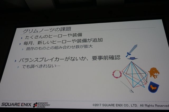 【CEDEC2017】プレイヤーAIを使用したバランス調整、増え続けるQAコストを抑えるためにできること