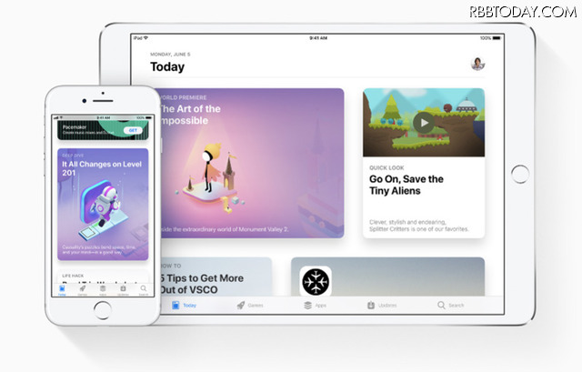 iOS 11ではAppStoreも様変わり