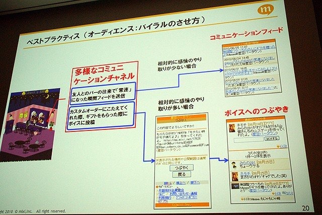 株式会社ミクシィ 安部聡氏による講演「ソーシャルアプリに関する大きな誤解」です。ソーシャルゲームはだれもが簡単に遊べるゲーム。GREEやモバゲー、Facebookなど、現在ソーシャルゲームは数千万人規模のユーザーを抱えるコンテンツですが、mixiでのソーシャルゲーム