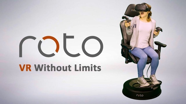VRゲームと連動する電動回転椅子「Roto VR Chair」が開発者向けに出荷開始！