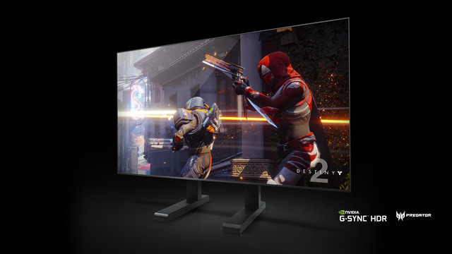 NVIDIA「超大画面PCゲーミングディスプレイ」発表―G-SYNC/SHIELD統合、低遅延も実現