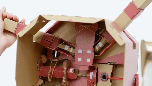 作ったダンボールコントローラーで遊ぶ『Nintendo Labo』が発表！―「バラエティキット」「ロボットキット」が4月20日発売