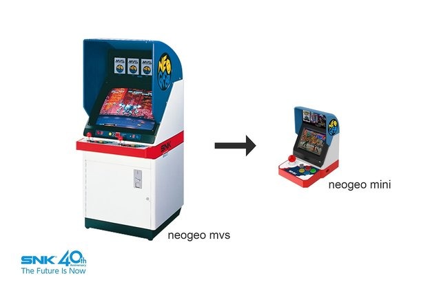 「NEOGEO mini」発表！名作・傑作タイトルを40作品内蔵したSNKブランド40周年記念ゲーム機