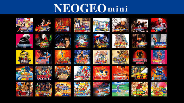 「NEOGEO mini」7月24日に発売決定！ 価格は11,500円（税別）に