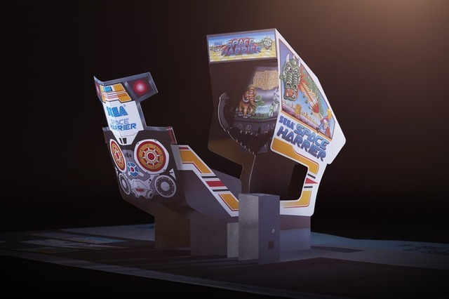 80年代セガの体感ゲームが飛び出す歴史本「SEGA Arcade: Pop-Up History」制作中！