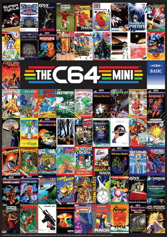 コモドール64のミニ版「THEC64 Mini」正式な北米展開が決定―64タイトル収録で10月より発売