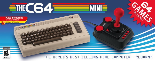 コモドール64のミニ版「THEC64 Mini」正式な北米展開が決定―64タイトル収録で10月より発売