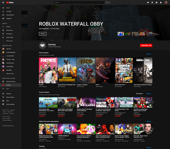 Youtube ゲーミング機能 Youtube Gaming を本体に統合 専用アプリは2019年3月終了へ Gamebusiness Jp