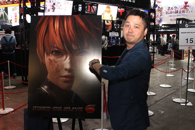 うまくなりたいと思えば初心者卒業!?　TGS会場で『DOA6』新堀プロデューサーを直撃【TGS2018】