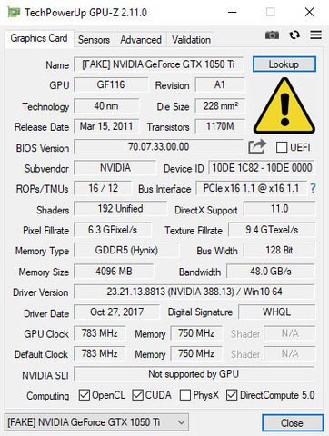 「偽グラボ」にご用心？有名ソフト「GPU-Z」に偽グラフィックボード検出機能が搭載