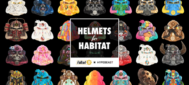 『Fallout 76』40名のアーティスト手がける「パワーアーマー」ヘルメットのチャリティーオークション開始！