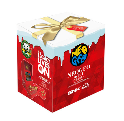 「NEOGEO mini」のクリスマス限定版が発売決定！ 従来版を上回る“48タイトル”を収録