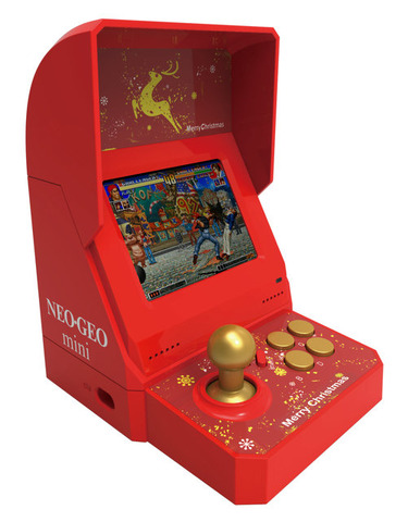 「NEOGEO mini」のクリスマス限定版が発売決定！ 従来版を上回る“48タイトル”を収録