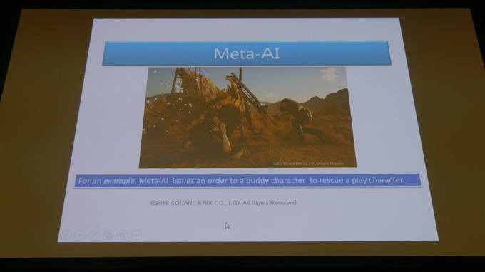 ゲームの中のAIと外のAI…スクウェア・エニックス三宅陽一郎氏らが解説【シーグラフアジア2018】