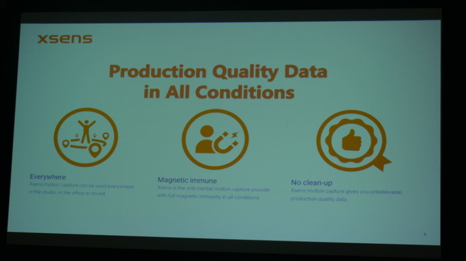 VTuberの先駆けにも活用…モーキャプツール「Xsens」とセガの活用事例「DL-EDGE」【シーグラフアジア2018】