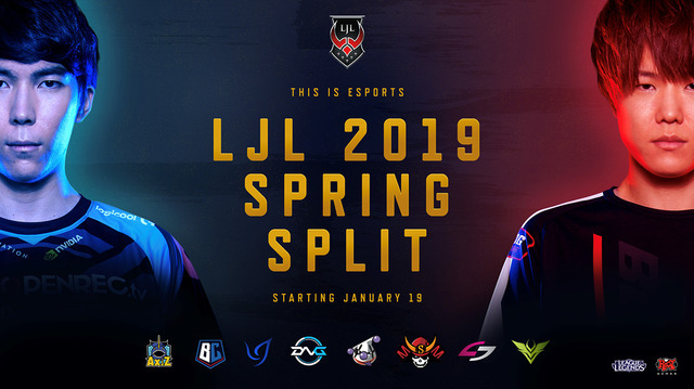 賞金総額2700万円！新体制で臨む『LoL』国内リーグ「LJL2019」が2019年1月19日よりスタート