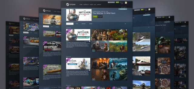 ValveがSteamのDLC閲覧方法をアップデート、各ゲームに専用ページが登場
