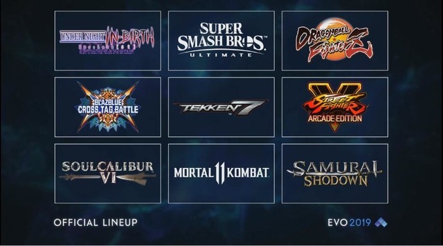 格闘ゲームの祭典「EVO 2019」公式ラインナップが発表！『スマブラSP』『サムスピ』『ソウルキャリバーVI』など