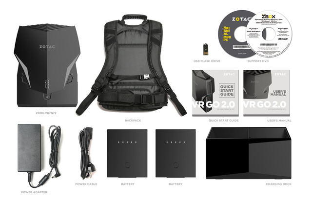 ZOTAC、「背負える」VR特化型バックパックPC「ZOTAC VR GO 2.0」発表―39万9,800円