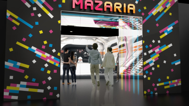 「MAZARIA」（C）BANDAI NAMCO Amusement Inc.（C）BANDAI NAMCO Entertainment Inc.