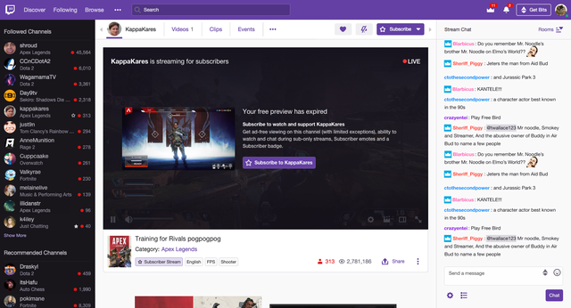 Twitchにチャンネル購読者向けストリーミング作成機能がベータ実装！