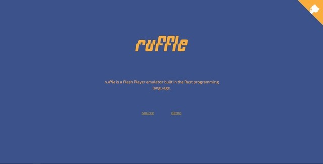 2020年末サービス終了の「Flash」をエミュレートする「Ruffle」プロジェクトが進行中