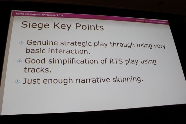 GDC初日の10:00から開催された「Social and Online Game Design 2010 A Year in Review」は、カジュアルゲームの分野で造詣の深い、Nick Fortugno氏(CCO Playmatics)とJuan Gril氏(Joju Games)が、2010年に見つけたイノベーティブなゲームデザインを紹介するというセッ