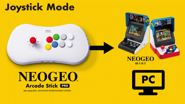 人気格闘ゲーム20作品を内蔵した新ハード「NEOGEO Arcade Stick Pro」発売決定！実用性を備えたユニークなアーケードスティックに