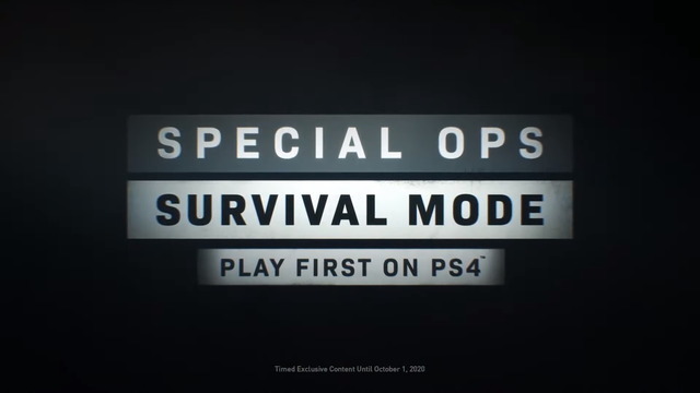 『CoD:MW』「Special Ops」サバイバルモードは約1年間のPS4向け時限独占に