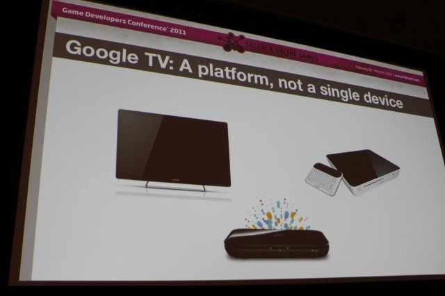 テレビは急速にインターネット化しています。昨年ソニーが発表した「Internet TV」などAndroidをベースにした「Google TV」が各社にライセンスされて商品化されつつあります。また、この分野はグーグルの独壇場では決してなく、パナソニックは「VIERA Connect」、ヤフー