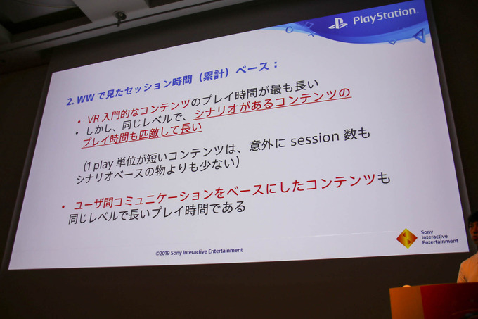 発売から3年経過した「PlayStation VRの振り返り」セッションレポ―日本や世界のコンテンツでは何が人気か？【CEDEC 2019】