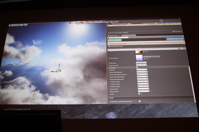 『エースコンバット7』に“空の革新”をもたらしたUE4とtrueSKYで彩るリアルな空の作り方【CEDEC 2019】