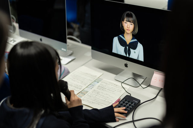 「可愛い」「顔が良い」超精細3DCG女子高生Sayaが会話可能に！鎌倉女学院に1日転校生としてやって来た