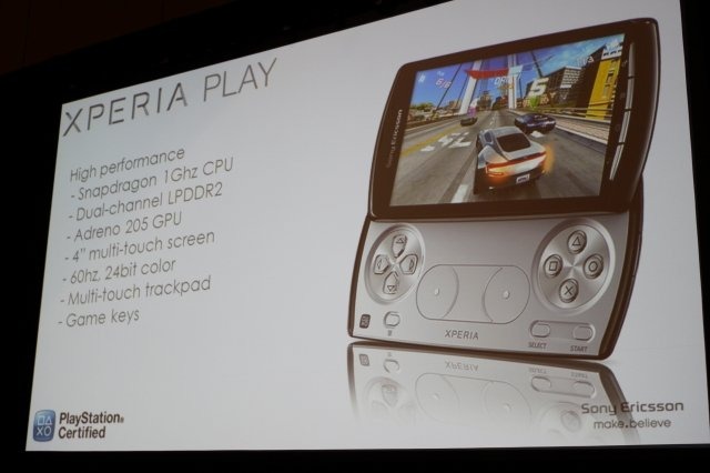 米国では今月にも発売されるソニー・エリクソンの「Xperia Play」は、初のPlayStation CertifiedのAndroid携帯です。期待される一方で、その情報は限られているのも事実。同社は「Gaming Just Got Smarter」と題したセッションでその一端を明らかにしました。