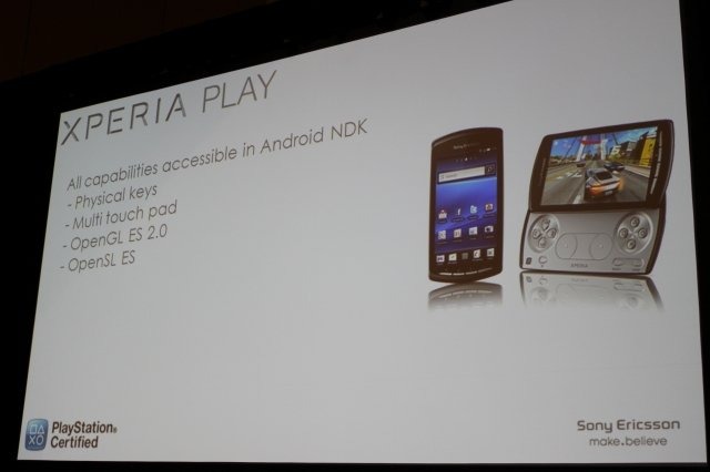 米国では今月にも発売されるソニー・エリクソンの「Xperia Play」は、初のPlayStation CertifiedのAndroid携帯です。期待される一方で、その情報は限られているのも事実。同社は「Gaming Just Got Smarter」と題したセッションでその一端を明らかにしました。