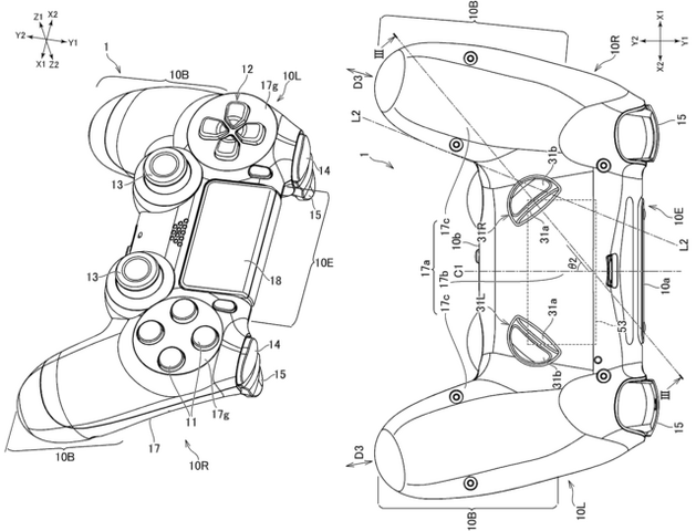 ソニー、背面ボタン搭載の新型コントローラー特許取得―次世代機向けか既存新機種か