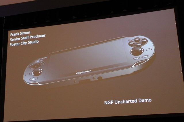 ソニーが1月下旬に発表したPSPの後継機に当たるNGP(Next Generation Portable)。ソニーは2日午後の「Next Generation Portable Entertainment System(Codename: NGP)」と題したセッションで初めて米国でお披露目しました。